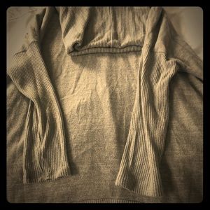 Super soft gray turtleneck sweater